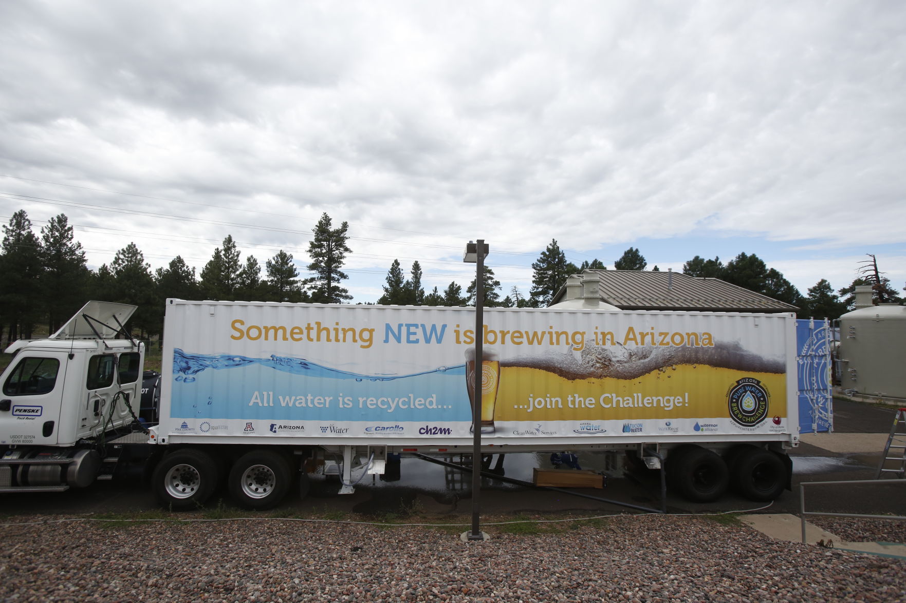 Treatment truck